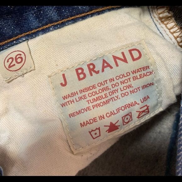 J Brand DK Shredder Distressed Jeans 26 - Picture 8 of 11